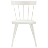 Modway Furniture Sutter Wood Dining Side Chair XRXT White EEI-4650-WHI