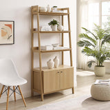 Modway Furniture Bixby 33" Bookshelf 0423 Oak EEI-4656-OAK