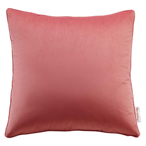 Enhance 18" Performance Velvet Throw Pillow Blossom EEI-4697-BLO