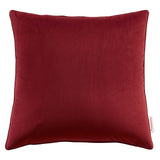 Enhance 18" Performance Velvet Throw Pillow Maroon EEI-4697-MAR