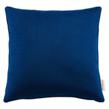 Enhance 18" Performance Velvet Throw Pillow Navy EEI-4697-NAV