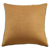 Accentuate 20" Performance Velvet Throw Pillow Cognac Green EEI-4700-COG-GRN