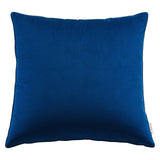 Enhance 24" Performance Velvet Throw Pillow Navy EEI-4701-NAV