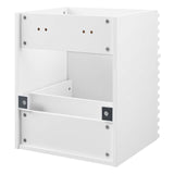 Modway Furniture Render 18" Wall-Mount Bathroom Vanity Cabinet XRXT White EEI-4848-WHI