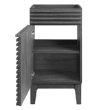 Modway Furniture Render 18" Bathroom Vanity Cabinet XRXT Charcoal EEI-4849-CHA