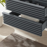 Modway Furniture Render 30" Wall-Mount Bathroom Vanity XRXT Gray EEI-4850-GRY
