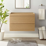 Modway Furniture Render 30" Wall-Mount Bathroom Vanity XRXT Oak EEI-4850-OAK