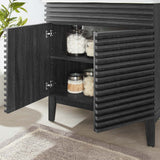 Modway Furniture Render 30" Bathroom Vanity Cabinet XRXT Charcoal EEI-4851-CHA