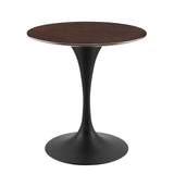 Lippa 28" Wood Dining Table EEI-4861-BLK-CHE