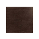Modway Furniture Lippa 28" Wood Square Dining Table Black Cherry Walnut EEI-4865-BLK-CHE