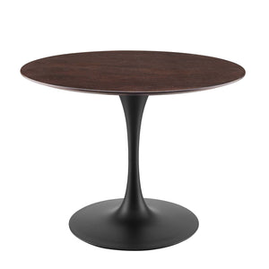 Lippa 40" Wood Dining Table Black Cherry Walnut EEI-4871-BLK-CHE