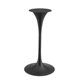 Lippa 28" Square Wood Bar Table Black Natural EEI-4891-BLK-NAT