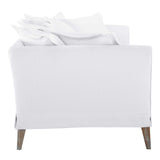 Rowan Fabric Sofa White EEI-4909-WHI