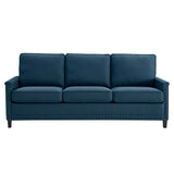 Ashton Upholstered Fabric Sofa Azure EEI-4982-AZU