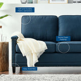 Ashton Upholstered Fabric Sofa Azure EEI-4982-AZU