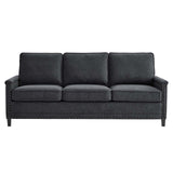 Ashton Upholstered Fabric Sofa Charcoal EEI-4982-CHA