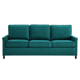 Ashton Upholstered Fabric Sofa Teal EEI-4982-TEA