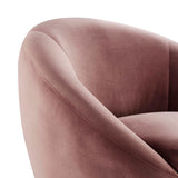 Modway Furniture Buttercup Performance Velvet Performance Velvet Swivel Chair EEI-5005-GLD-DUS