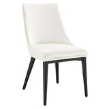 Viscount Performance Velvet Dining Chair White EEI-5009-WHI