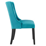 Baronet Performance Velvet Dining Chairs - Set of 2 Blue EEI-5013-BLU