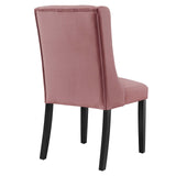 Baronet Performance Velvet Dining Chairs - Set of 2 Dusty Rose EEI-5013-DUS