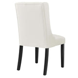 Baronet Performance Velvet Dining Chairs - Set of 2 White EEI-5013-WHI