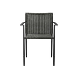 Modway Furniture Lagoon Outdoor Patio Dining Armchairs Set of 2 XRXT Charcoal EEI-5041-CHA