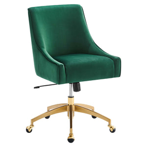 Modway Furniture Discern Performance Velvet Office Chair XRXT Green EEI-5079-GRN