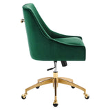 Modway Furniture Discern Performance Velvet Office Chair XRXT Green EEI-5079-GRN