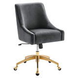 Modway Furniture Discern Performance Velvet Office Chair XRXT Gray EEI-5079-GRY