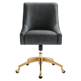 Modway Furniture Discern Performance Velvet Office Chair XRXT Gray EEI-5079-GRY