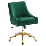 Modway Furniture Discern Performance Velvet Office Chair XRXT Green EEI-5080-GRN