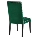 Modway Furniture Catalyst Performance Velvet Dining Side Chairs - Set of 2 XRXT Green EEI-5081-GRN