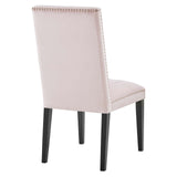 Modway Furniture Catalyst Performance Velvet Dining Side Chairs - Set of 2 XRXT Pink EEI-5081-PNK