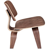 Fathom Wood Lounge Chair Walnut EEI-510-WAL