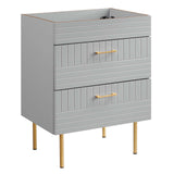 Modway Furniture Daybreak 24" Bathroom Vanity Cabinet (Sink Basin Not Included) XRXT Light Gray EEI-5106-LGR