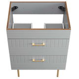 Modway Furniture Daybreak 24" Bathroom Vanity Cabinet (Sink Basin Not Included) XRXT Light Gray EEI-5106-LGR