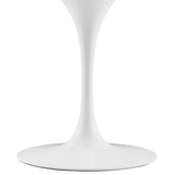 Lippa 40" Dining Table White Natural EEI-5172-WHI-NAT