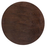 Lippa 40" Wood Dining Table Gold Cherry Walnut EEI-5228-GLD-CHE