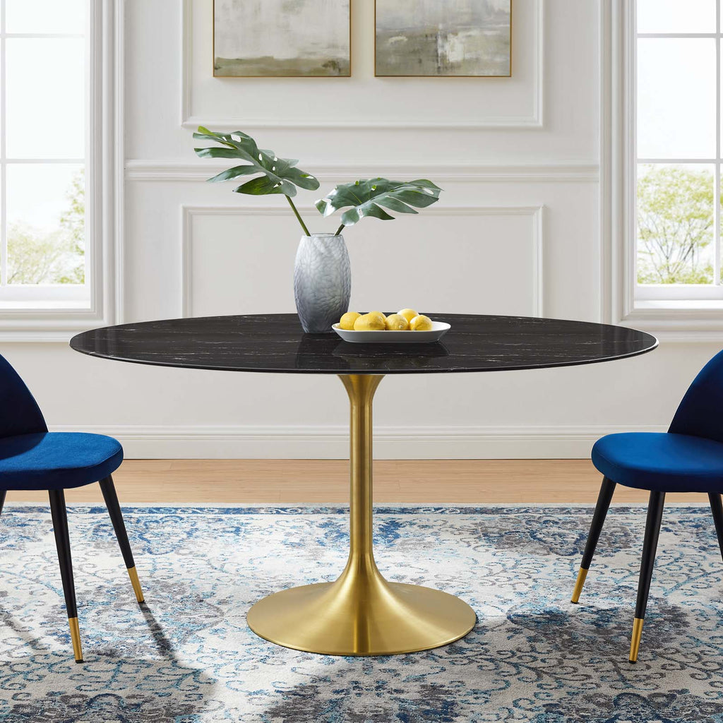 Lippa 60 online oval dining table