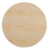 Lippa 28" Wood Dining Table Rose Natural EEI-5246-ROS-NAT