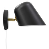 Briana Swivel Wall Sconce Black EEI-5300-BLK