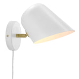 Briana Swivel Wall Sconce White EEI-5300-WHI