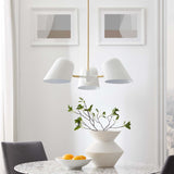 Briana 3-Light Pendant Light White EEI-5301-WHI