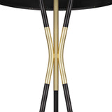 Audrey Standing Floor Lamp Black Black EEI-5304-BLK-BLK