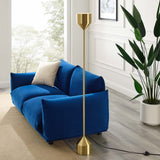 Kara Standing Floor Lamp Gold EEI-5306-GLD