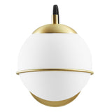 Hanna Hardwire Wall Sconce Opal Gold EEI-5308-OPA-GLD