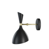 Declare Adjustable Wall Sconce Black EEI-5309-BLK