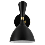 Declare Adjustable Wall Sconce Black EEI-5309-BLK