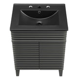 Render 24" Bathroom Vanity Gray Black EEI-5350-GRY-BLK